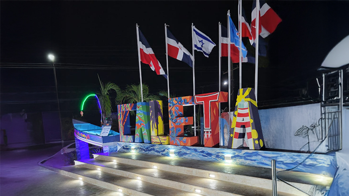 Entrada Distrito Municipal Caleta